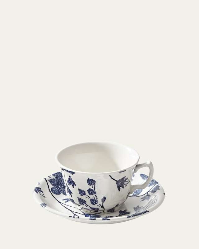 Garden Vine Tea Cup & Saucer